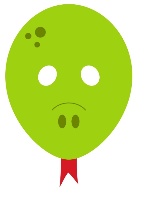 çocuklar için hazır kağıttan Yılan maskesi şablonu